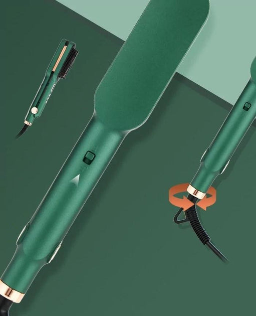 Plancha Rizadora Iónica de Cerámica 2 en 1