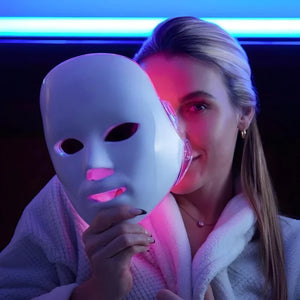 Máscara facial LED